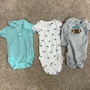 Carter’s Baby Bodysuit 3 Pack NB